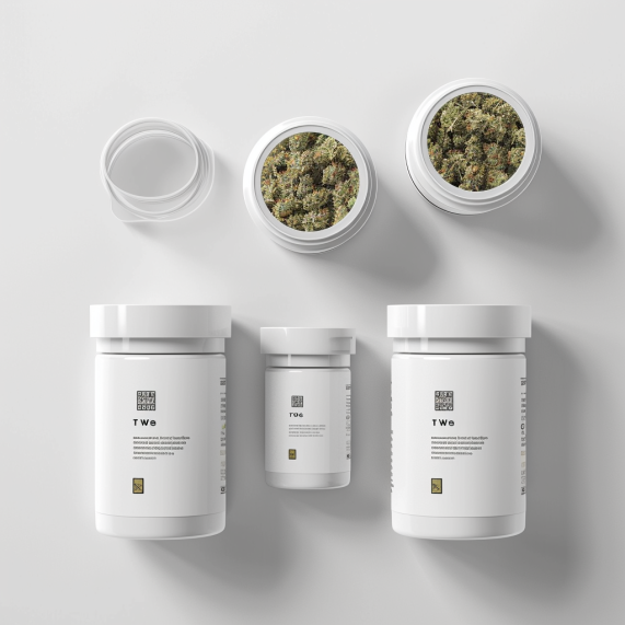 Modern cannabis product packaging design