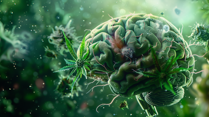 Endocannabinoid system in the brain